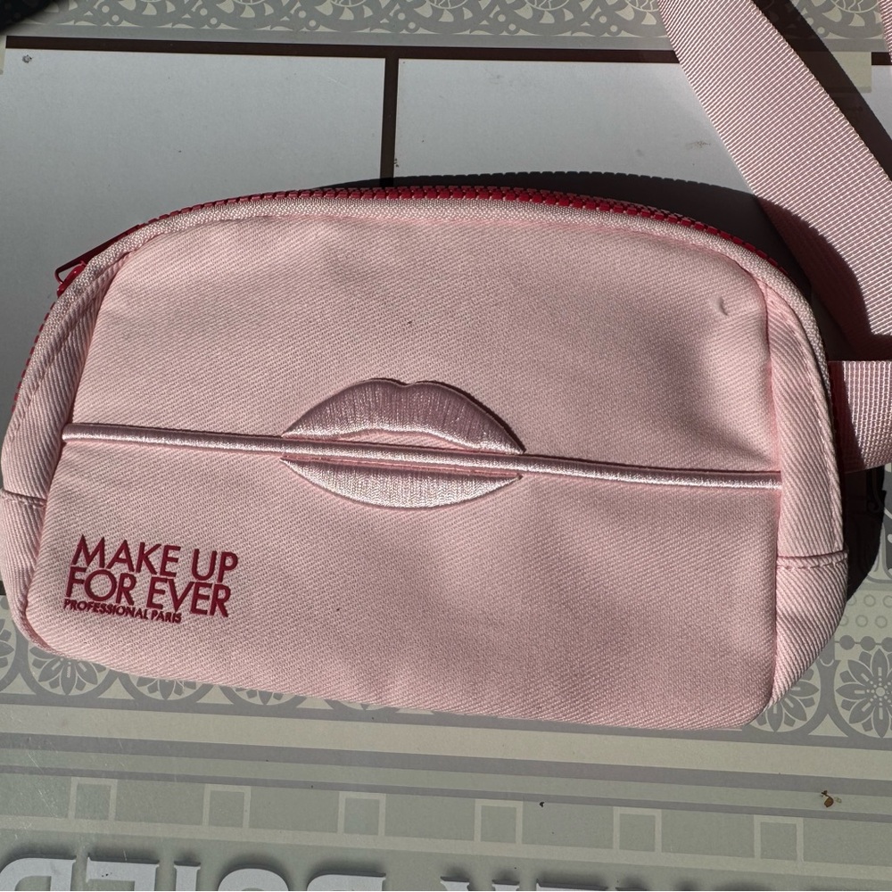 Makeup Forever Pink Cosmetic Bag